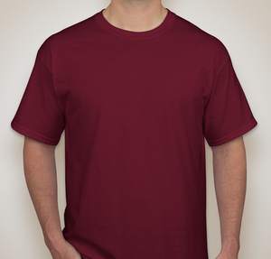 Gildan 100% Cotton T-shirt - Garnet