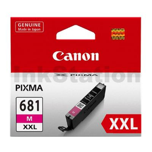 Canon CLI-681XXLM Extra High Yield Genuine Magenta Inkjet Cartridge - 760 pages