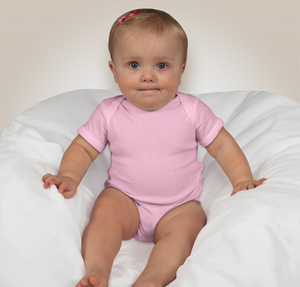 Rabbit Skins Baby Bodysuit - Pink