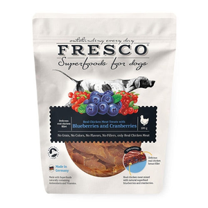 Fresco Chicken Meat Treats with Blueberries and Cranberries
