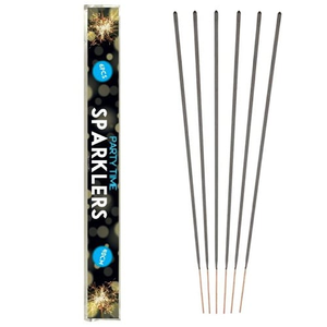 6 Hand Held Sparklers - 40cm - (1 Pack of 6 )