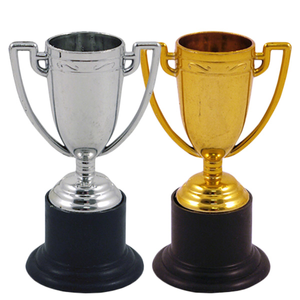 Assorted Mini Plastic Trophy 10cm
