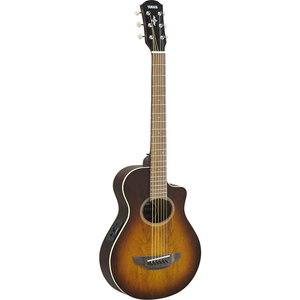 Yamaha APXT2EW Acoustic Guitar w/ Exotic Wood Top in Bag (Tobacco Brown Sunburst)