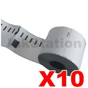 10 x Dymo SD99015 / S0722440 Compatible Multi Purpose Label Roll 54mm x 70mm - 320 labels per roll