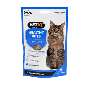 VetIQ Healthybites Breath & Dental Treats For Cats and Kittens