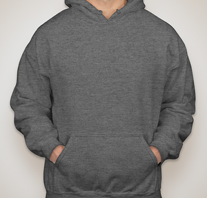 Gildan Midweight 50/50 Pullover Hoodie - Graphite Heather