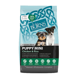 Burns Puppy Mini Bite Chicken & Rice 2kg