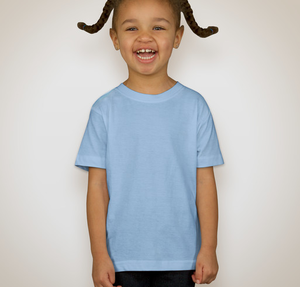 Rabbit Skins Toddler Jersey T-shirt - Light Blue
