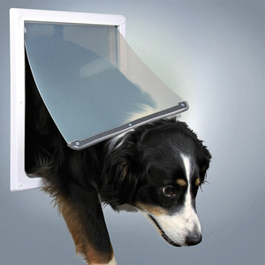Trixie 2-Way Dog Flap M-XL White