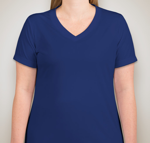 Sport-Tek Women's Competitor V-Neck Performance Shirt - True Royal