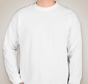 Comfort Colors 100% Cotton Long Sleeve Shirt - White