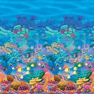Coral Reef Backdrop Scene Setters Room Roll