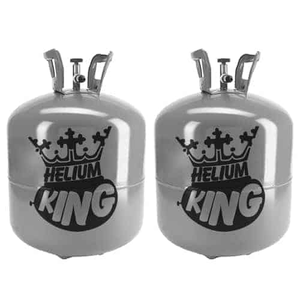 Large Helium Canister Twin Pack - Fills Up To 100 x 9" Balloons