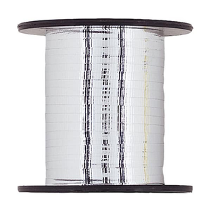 Silver Metallic Curling Ribbon - 50 yd / 45.7m