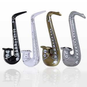 Assorted Inflatable Saxophone - 23.5 Inches / 60cm