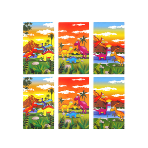 Assorted Dinosaur Mini Notebooks - Pack of 6