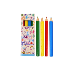 Mini Colouring Pencils - Pack of 4