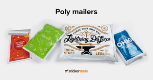 Poly mailers - Quantity 50