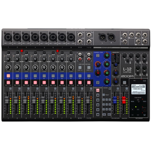 Zoom LiveTrak L-12 Digital Mixer & Recording Console