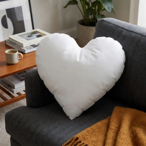 Heart Shaped Cushion Pads - 16 Inches
