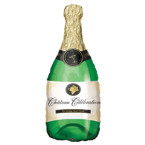 Champagne Bottle Giant Foil Balloon 91cm / 36 in