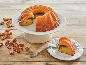 Cinnamon Streusel Rum Cake