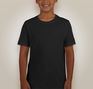 Next Level Youth Jersey T-shirt - Black