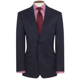 Tailored Fit Zeus Navy Machine Washable Suit Jacket