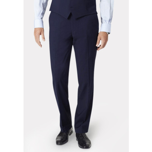 Tailored Fit Avalino Mid Blue Suit Trousers
