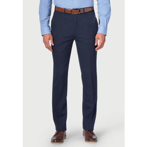 Regular Fit Olney Air Force Blue Flannel Trousers