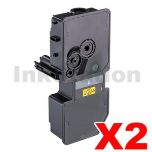 2 x Non-Genuine alternative for TK-5234K Black Toner Cartridge suitable for Kyocera Ecosys M5521, P5021 - 2,600 pages