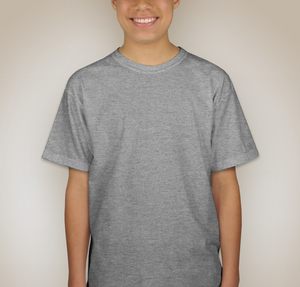 Gildan Youth Ultra Cotton T-shirt - Sports Grey