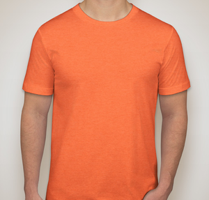 Bella + Canvas Jersey T-shirt - Heather Orange