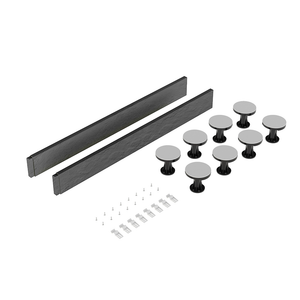 Leg + Panel Riser Kit for Graphite Slate Square + Rectangular Trays (up to 1000mm)