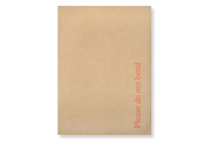 229 x 162mm - A5/C5 Do Not Bend Envelopes - Manilla Printed - 125 Envelopes