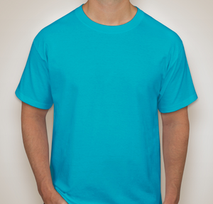 Hanes Beefy-T Crewneck T-shirt - Teal