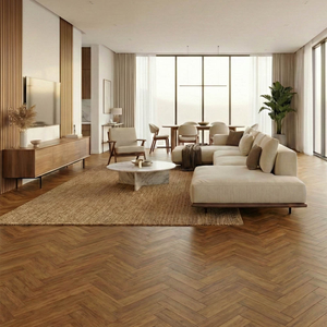 Solid Carbonised Strand Woven 90mm Parquet Block BONA Coated Bamboo Flooring 1.134m²