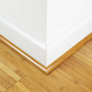 Carbonised Horizontal/Vertical Bamboo Beading / Quarter Round 1900mm