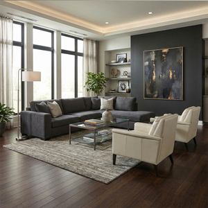 Solid Chestnut Strand Woven 125mm Click BONA Coated Bamboo Flooring 2.29m²