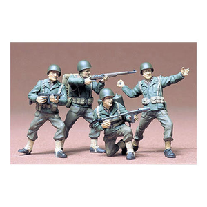 TAMIYA 35013 U.S. Army Infantry 1:35 Military Model Kit Figures