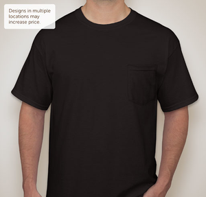 Gildan Ultra Cotton Pocket T-shirt - Black