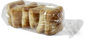 10x6 1 mil Plastic Wicketed Bread Bags