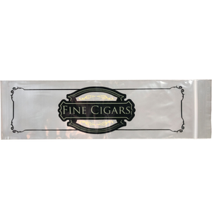 3" x 10" 2 Mil Zipper Lock Cigar Bags