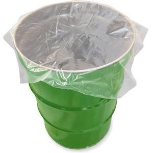 2 mil 30" x 30" Plastic Drum Cap Sheets 55 Gallon Drum