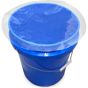 3.5 Gallon 4 Mil 14" Poly Disc Bucket Covers