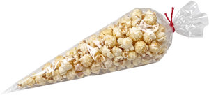 7.5" x 17" Cone Bags for Treats Gifts & Candy 1.2 Mil
