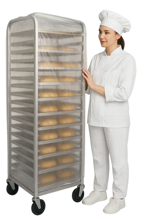 Disposable Bun Rack Covers - Bread Rack Covers