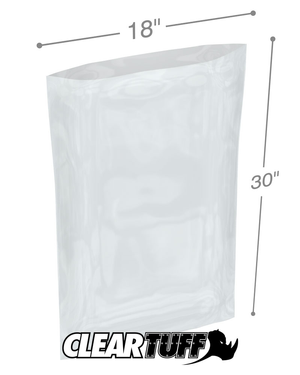18" x 30" 4 Mil Poly Bags