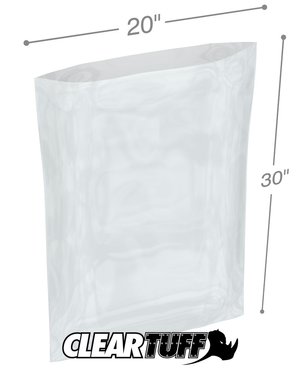 20" x 30" 3 Mil Poly Bags