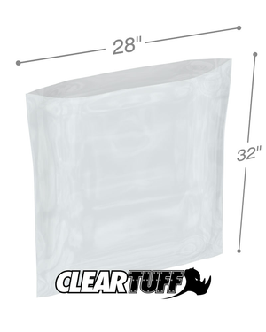 28" x 32" 2 Mil Poly Bags
